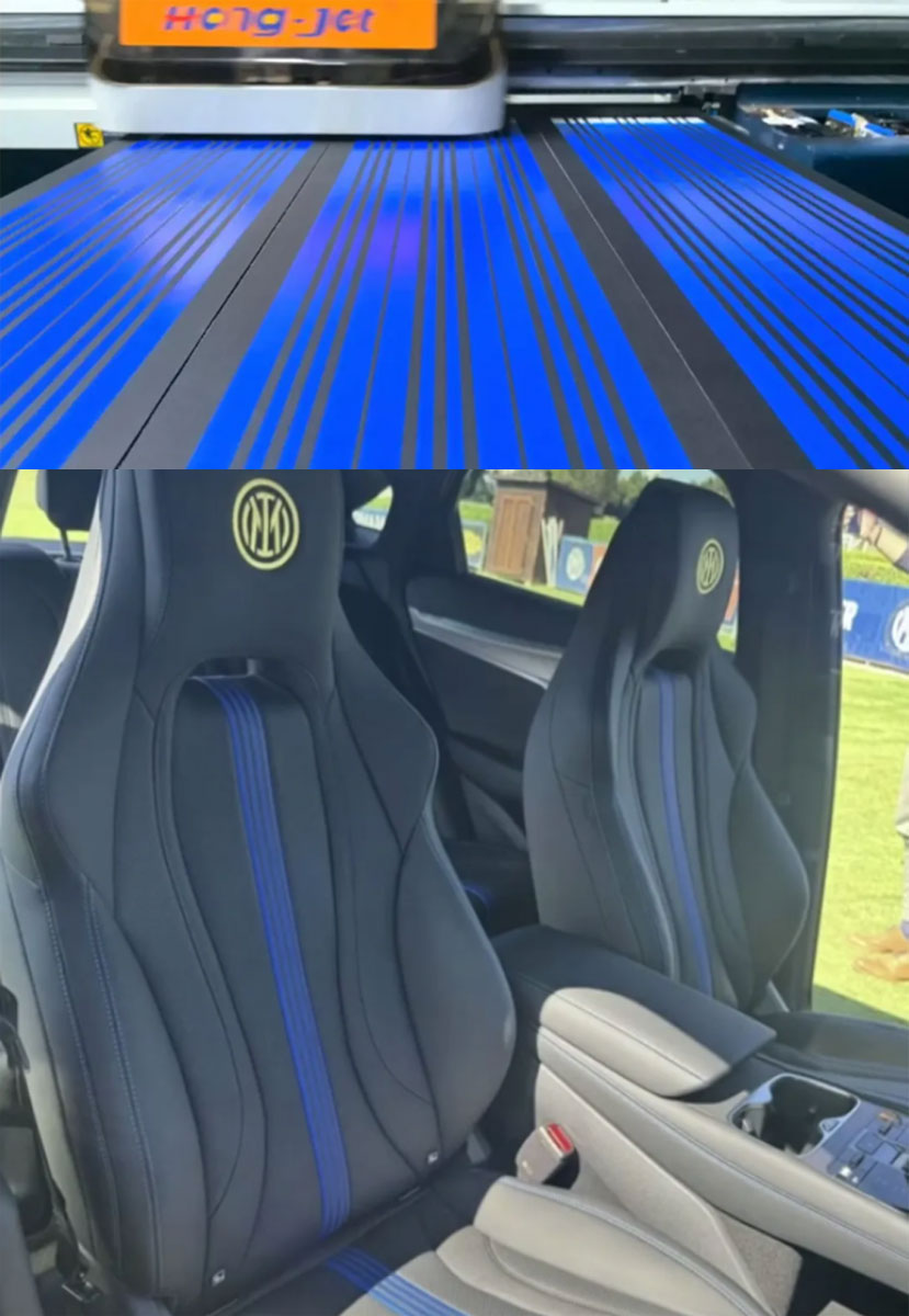 鴻捷乳膠方案打印比亞迪汽車座椅 鴻捷乳膠方案打印比亞迪汽車座椅